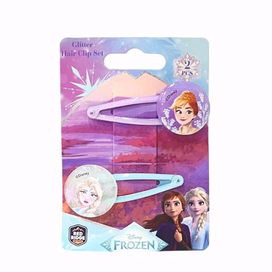 Picture of Disney Frozen 2-Piece Glitter Hair Clip Set