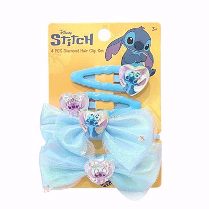 صورة Disney Stitch 4-Piece Hair Accessories Set