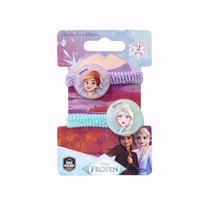 صورة Disney Frozen 2-Piece Glitter Elastic Hair Ties