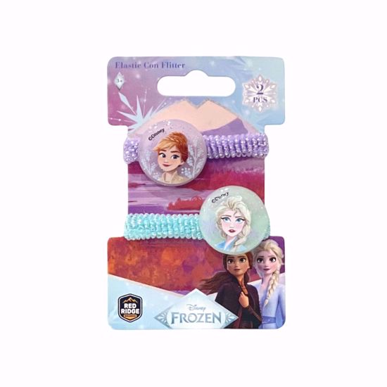 صورة Disney Frozen 2-Piece Glitter Elastic Hair Ties