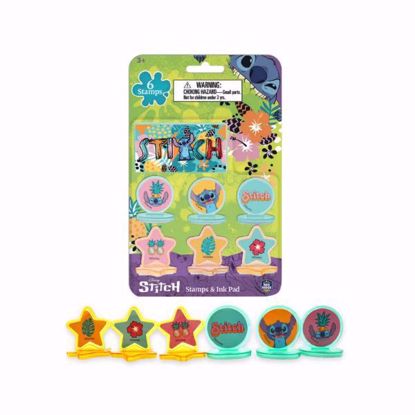 صورة Disney Stitch Cute Stamp Set with Ink Pad