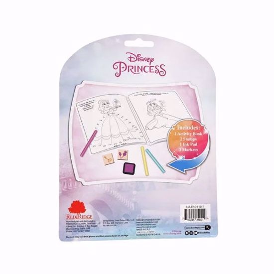 صورة Disney Princess Activity Book with Wooden Stampers