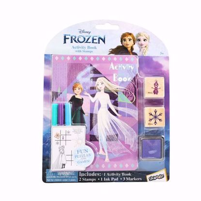 صورة Disney Frozen Activity Book with Wooden Stampers