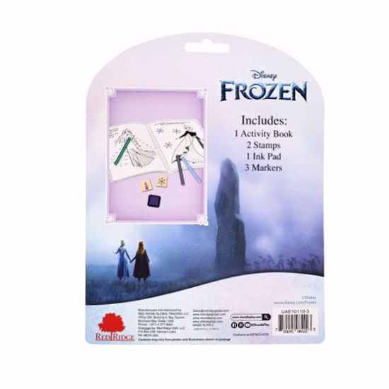 صورة Disney Frozen Activity Book with Wooden Stampers