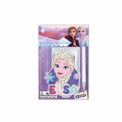 صورة Disney Frozen Elsa Diamond Painting Pendant Kit (Ages 3+)
