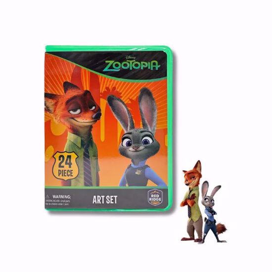 صورة Disney Zootopia Art Set – 24 Pieces (Ages 3+)