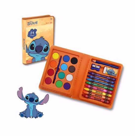 Picture of Disney Stitch Art Set – 24 Pieces (Ages 3+)