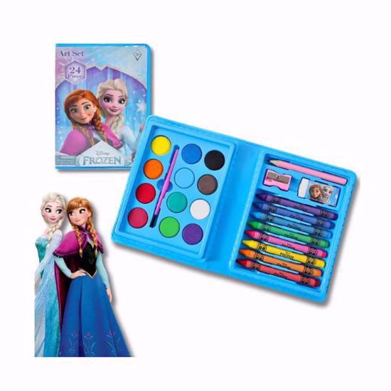 صورة Disney Frozen Art Set – 24 Pieces (Ages 3+)