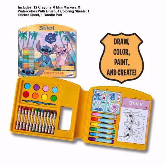 صورة Disney Lilo & Stitch Creative Art Set – 50+ Pieces (Ages 3+)