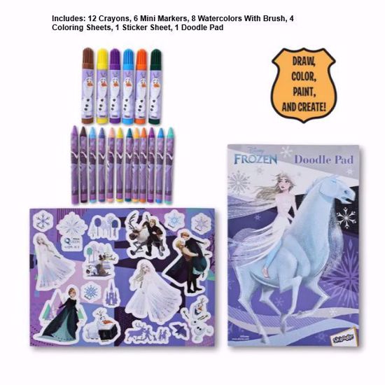 صورة Disney Frozen Creative Art Set – 50+ Pieces (Ages 3+)