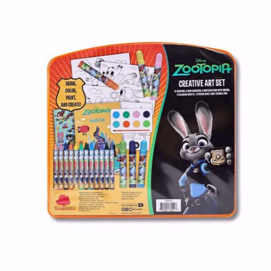 صورة Disney Zootopia Creative Art Set – 50+ Pieces (Ages 3+)