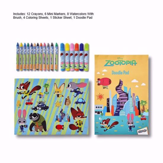 صورة Disney Zootopia Creative Art Set – 50+ Pieces (Ages 3+)