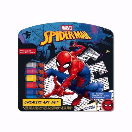 صورة Marvel Spider-Man Creative Art Set – 50+ Pieces (Ages 3+)