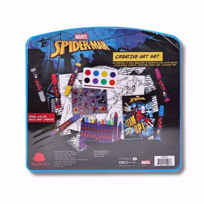 Picture of Marvel Spider-Man Creative Art Set – 50+ Pieces (Ages 3+)