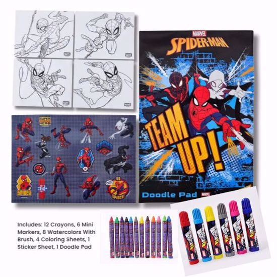 صورة Marvel Spider-Man Creative Art Set – 50+ Pieces (Ages 3+)