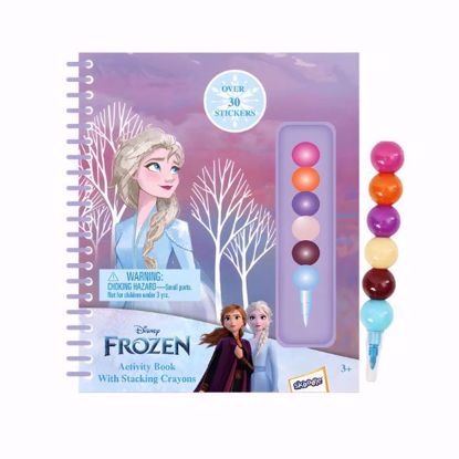 Picture of Disney Frozen Activity Book with Stacking Crayons (Ages 3+)