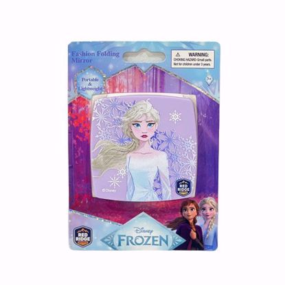 صورة Disney Frozen Fashion Folding Mirror – Portable & Lightweight Square Compact Mirror (Purple)