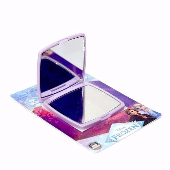 صورة Disney Frozen Fashion Folding Mirror – Portable & Lightweight Square Compact Mirror (Purple)