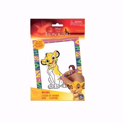 صورة Disney The Lion King Color By Number Kit