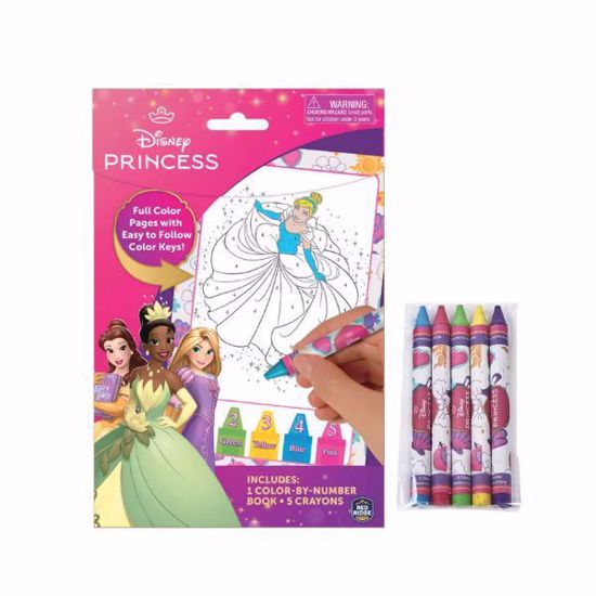صورة Disney Princess Color By Number Kit