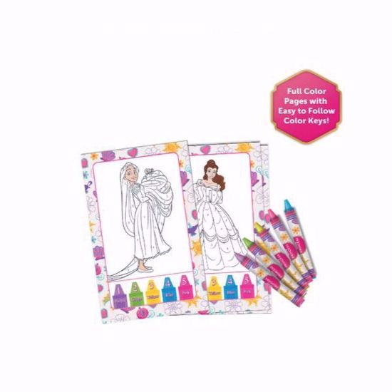صورة Disney Princess Color By Number Kit