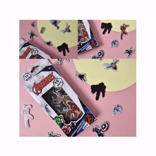صورة Marvel Avengers Wooden Magnetic Characters