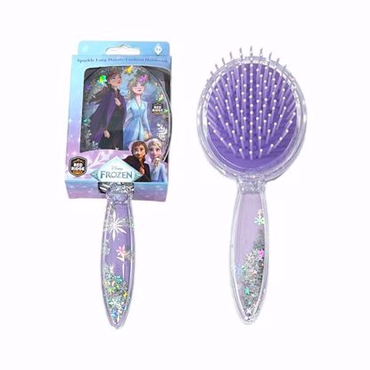 Picture of Disney Frozen Girls Snowflake Confetti Hair Brush – Elsa Design (Silver) | Ages 3+