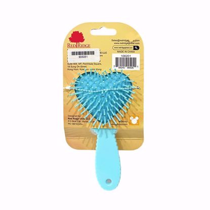 Picture of Disney Stitch Heart-Shaped Cushion Hairbrush – Kids Hair Brush (Ages 3+)