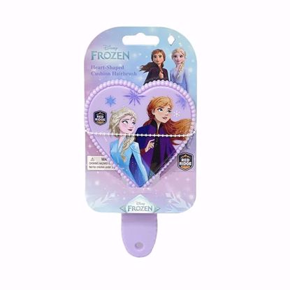 صورة Disney Frozen Heart-Shaped Cushion Hairbrush – Kids Hair Brush (Ages 3+)