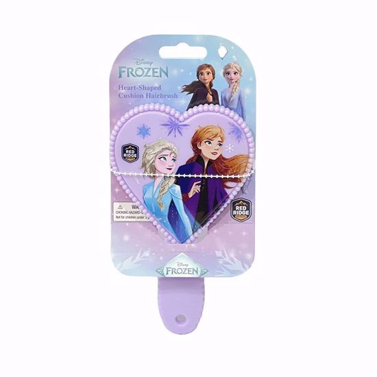 صورة Disney Frozen Heart-Shaped Cushion Hairbrush – Kids Hair Brush (Ages 3+)
