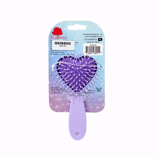 صورة Disney Frozen Heart-Shaped Cushion Hairbrush – Kids Hair Brush (Ages 3+)