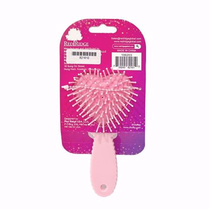 Picture of Disney Princess Heart-Shaped Cushion Hairbrush – Belle & Ariel (Ages 3+)