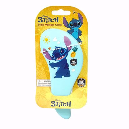 صورة Disney Stitch Scalp Massage & Detangling Hair Brush