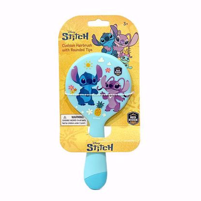 صورة Disney Stitch Cushion Hairbrush with Rounded Tips
