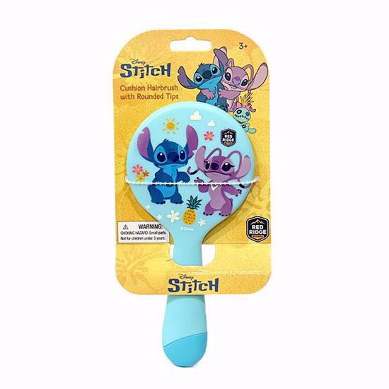 صورة Disney Stitch Cushion Hairbrush with Rounded Tips