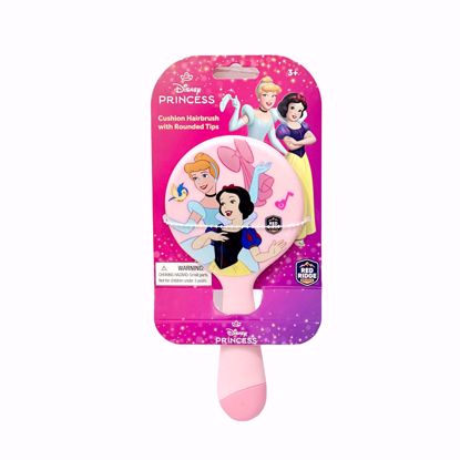صورة Disney Princess Cinderella & Snow White Cushion Hairbrush with Rounded Tips
