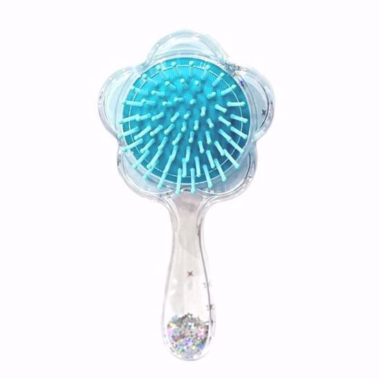 صورة Disney Stitch Sparkle Short Handle Cushion Hairbrush