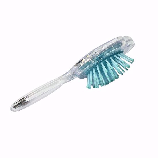 صورة Disney Stitch Sparkle Short Handle Cushion Hairbrush