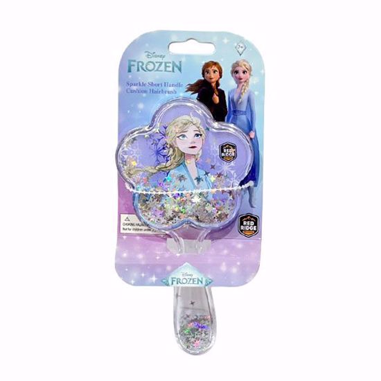 صورة Disney Frozen Sparkle Short Handle Cushion Hairbrush