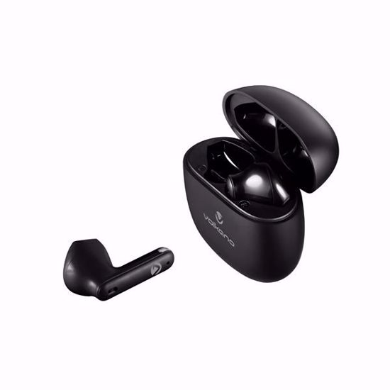 صورة Volkano Sleek Series VK-1153 True Wireless Bluetooth Earphones – Black Edition
