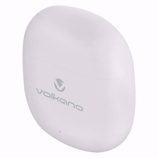 صورة Volkano Sleek Series VK-1153-WT True Wireless Earphones – White Edition