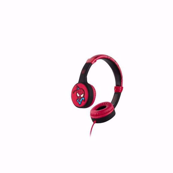 صورة Volkano Marvel Spider-Man MV-3053-SM Aux 3D Embossed Wired Headphones