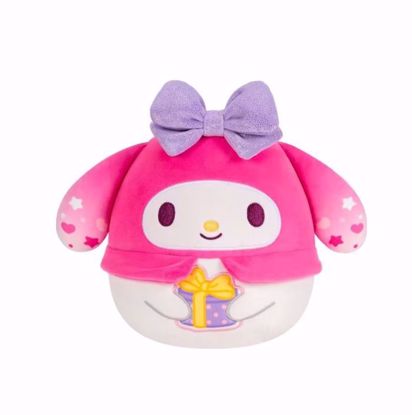 Picture of Squishmallows Kuromi and My Melody Super Soft Plush Toy 8" – Sanrio Anniversary Special Edition