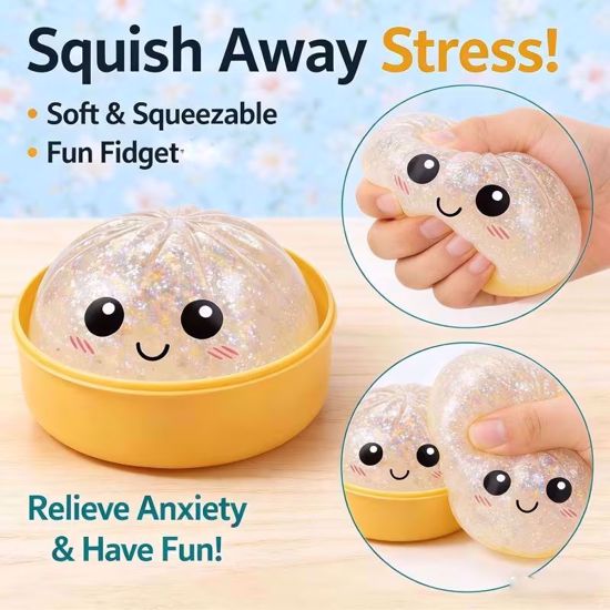 صورة Squishy BUN Mystery Dumpling – Sugar Edition Scented Blind Box