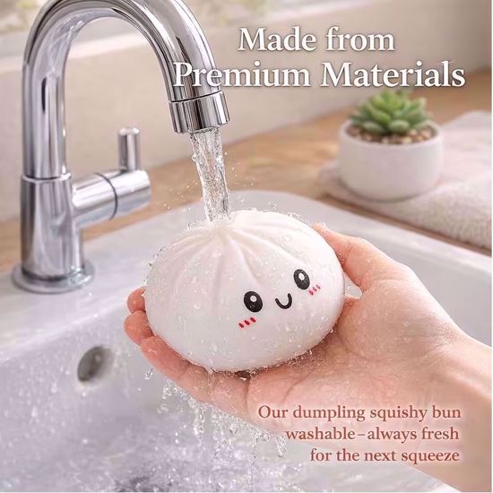 صورة Squishy BUN Mystery Dumpling – Sugar Edition Scented Blind Box