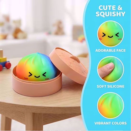 صورة Squishy BUN Mystery Dumpling – Sugar Edition Scented Blind Box