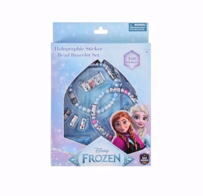 صورة Disney Frozen Holographic Sticker Bead Bracelet Set