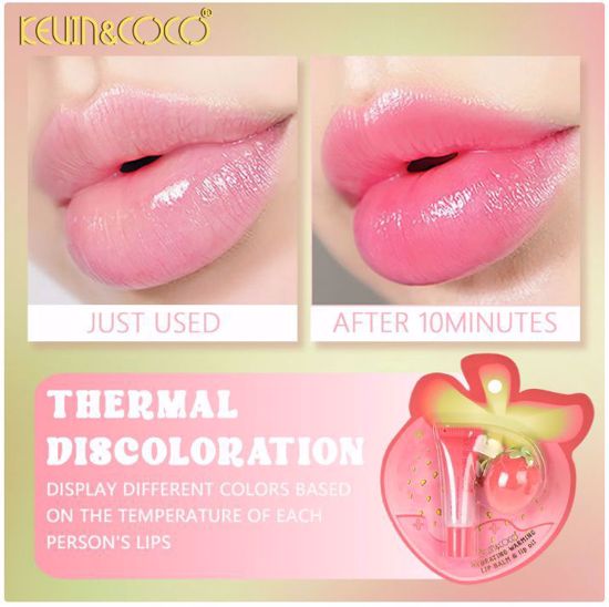 Picture of Strawberry Mood-Changing Lip Gloss & Lip Oil
