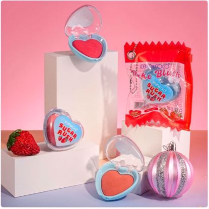 صورة Sugar Rush Neon Fantasy Series – Heart-Shaped Baked Blush