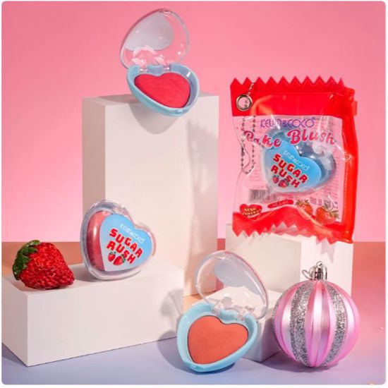 صورة Sugar Rush Neon Fantasy Series – Heart-Shaped Baked Blush